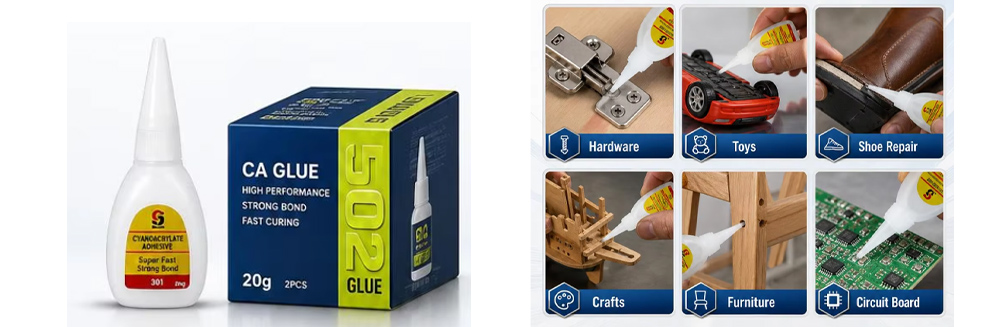 Jingu Cyanoacrylate Manufacturers &ndash; Product Applications