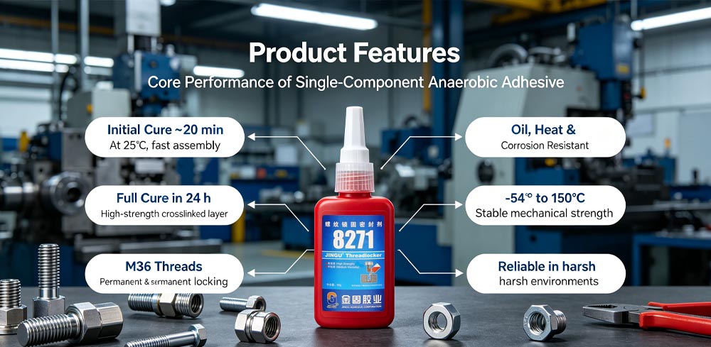 Threadlocker Manufacturer Product Features