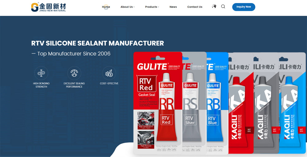 RTV Silicone Suppliers Jingu