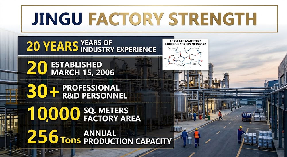 Anaerobic Adhesive Manufacturer Factory Strength Anaerobic Adhesive Manufacturer Factory Strength