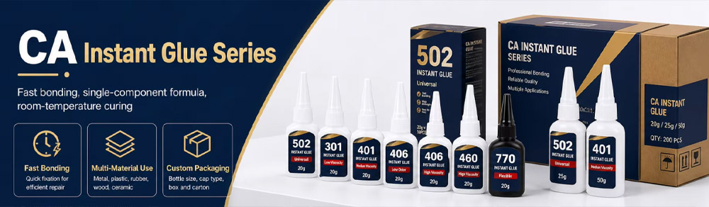 Bulk CA Glue Manufacturer Jingu Products
